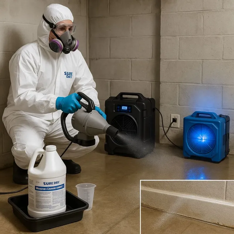 Sanitization and Odor Removal process in Bladenboro, NC