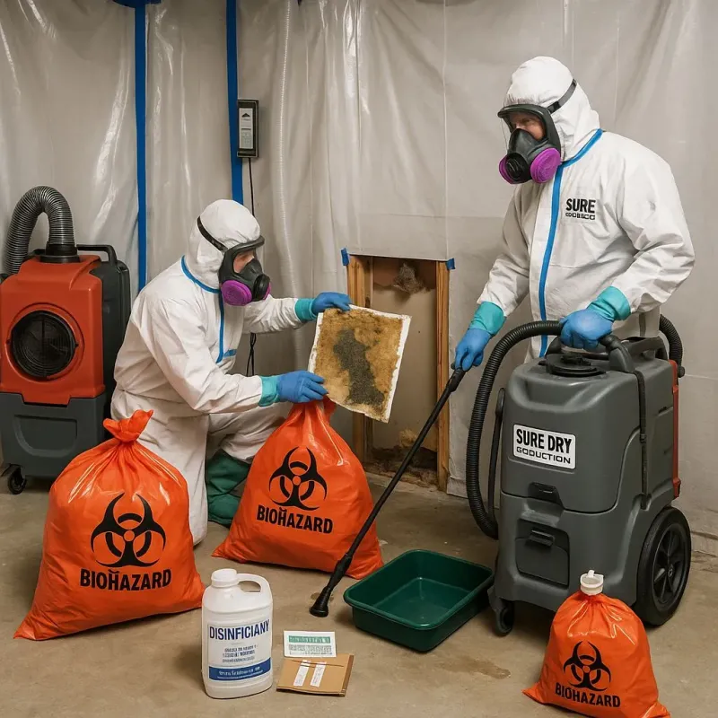 Contaminated Water Handling Protocols process in Bladenboro, NC