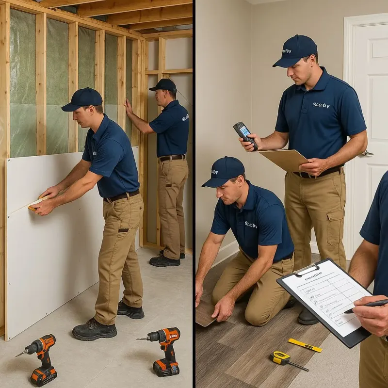 Repairs and Reconstruction process in Bladenboro, NC