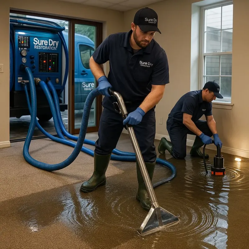 Water Extraction and Removal process in Bladenboro, NC